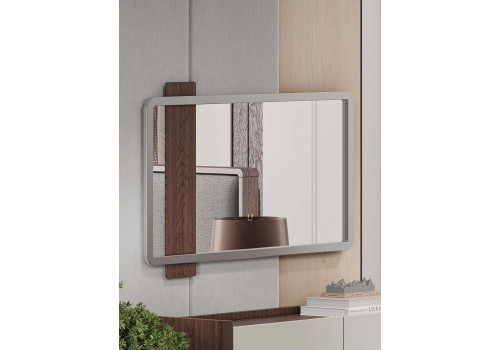 Зеркало Диана Венге, серый кашемир