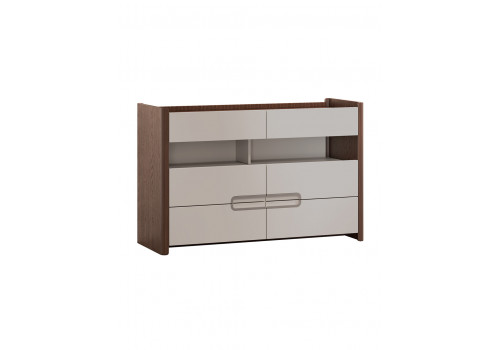 Комод Диана Венге, серый кашемир