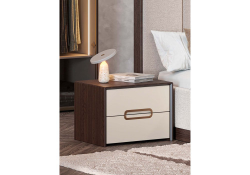 Тумба Диана Венге крем прикроватная