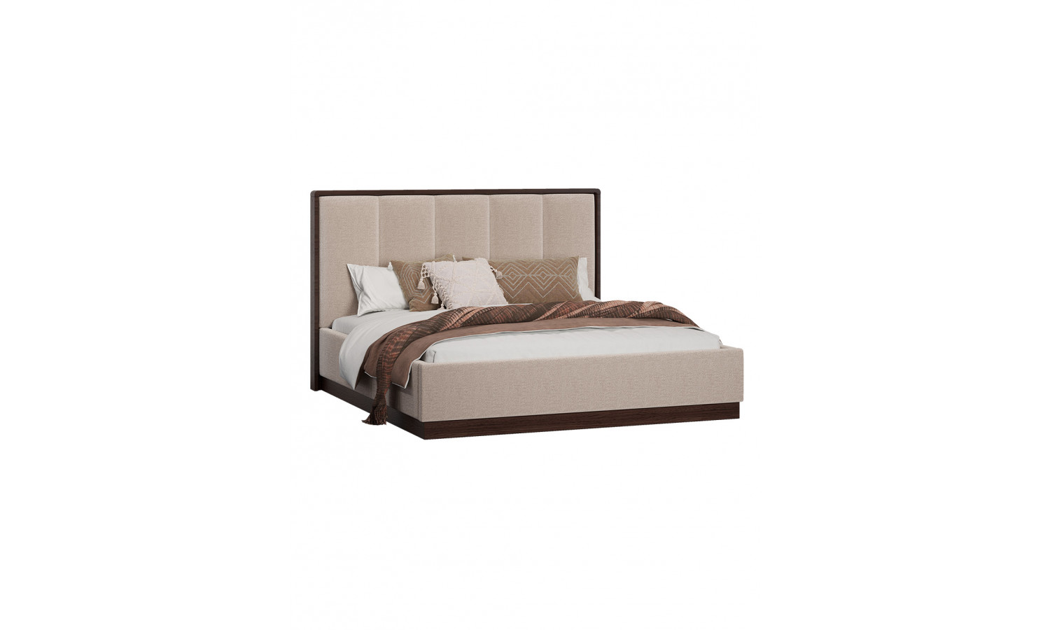 Кровать Диана Венге крем 160х200