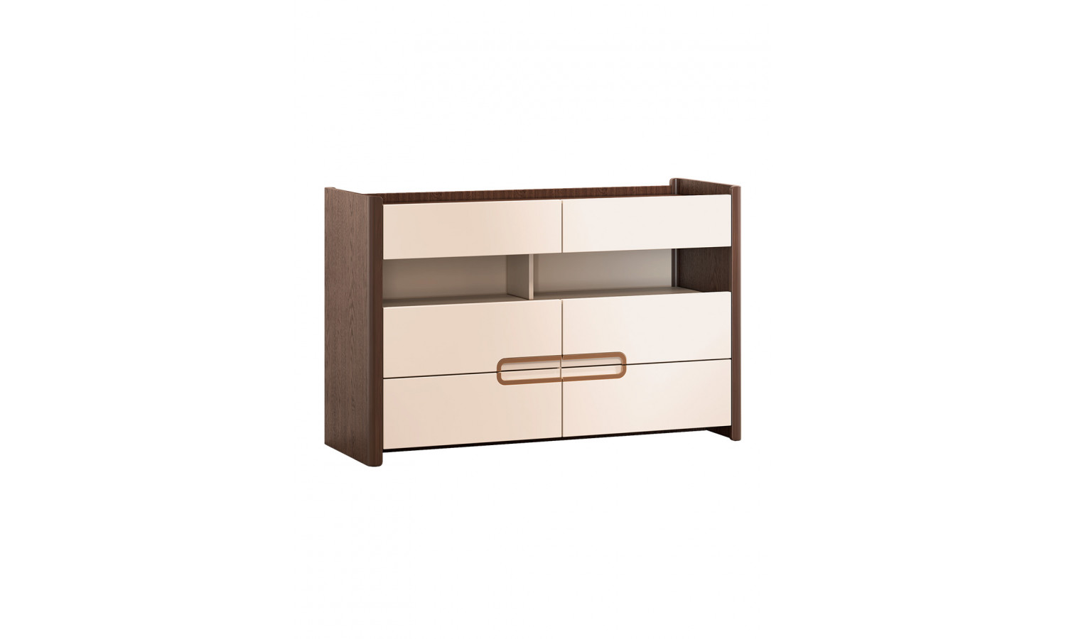 Комод Диана Венге, крем