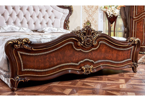 Кровать Джоконда Люкс темный орех 180х200