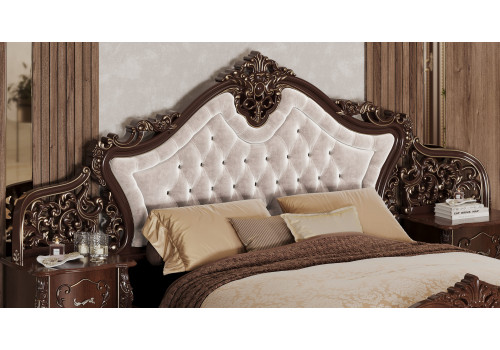 Спальня Джоконда Люкс темный орех 3-ств 1,6м