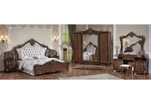 Кровать Джоконда Люкс радика орех 160х200