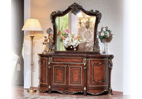 Комод Джоконда Люкс темный орех 1,85