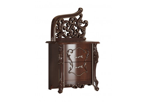 Декор изголовья кровати Джоконда Люкс Темный орех