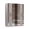 Шкаф Грация Серый Серебро  4-ств