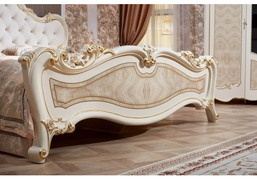 Кровать Констанция крем 180х200