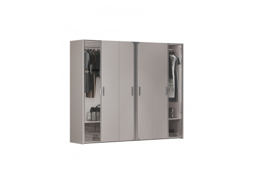 Шкаф Леонардо Серый кашемир 6-ств