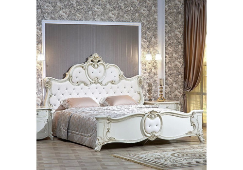 Кровать Лорена крем 180х200