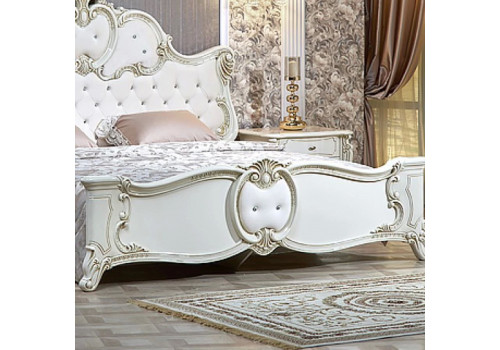 Кровать Лорена крем 180х200