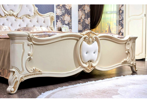 Кровать Лорена крем 180х200