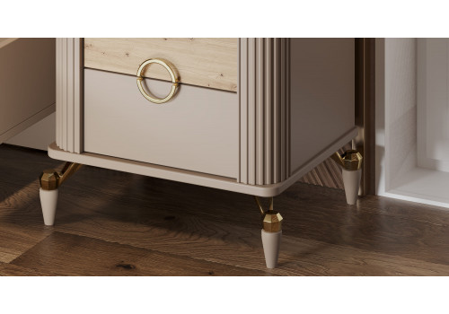 Спальня Мадрид бежевый 4-ств 1,6м