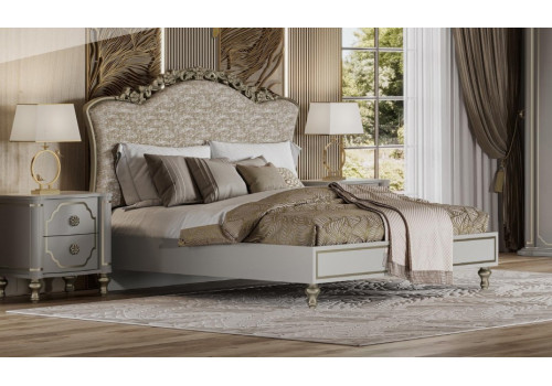 Спальня Мария платина серая 6-ств 1,8м