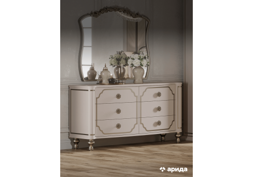 Спальня Мария Бежевый 6-ств 1,8м