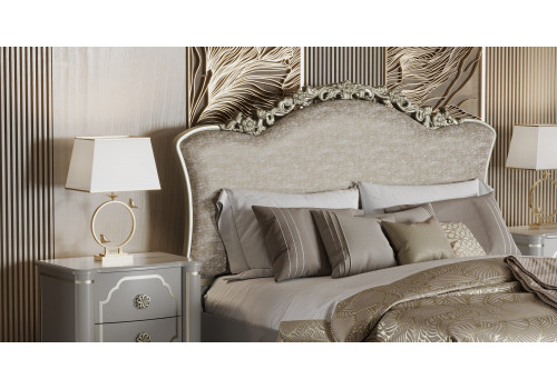 Спальня Мария платина серая 6-ств 1,8м