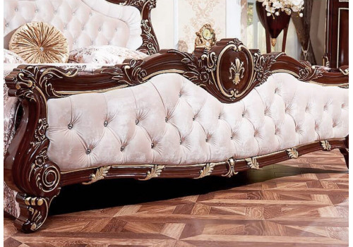 Кровать Монреаль темный орех 180х200