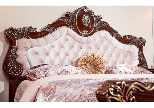 Кровать Монреаль темный орех 180х200