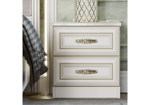 Тумба Оливия жемчуг прикроватная