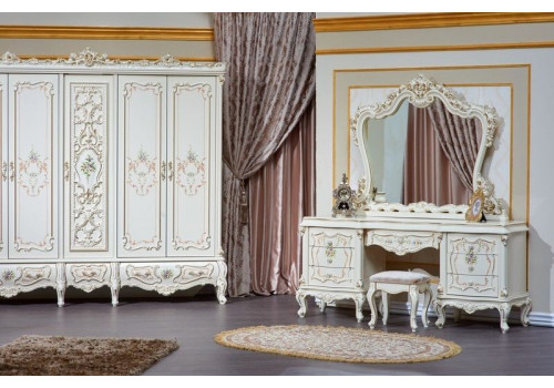 Спальня Шанель крем 5-ств 1,8м