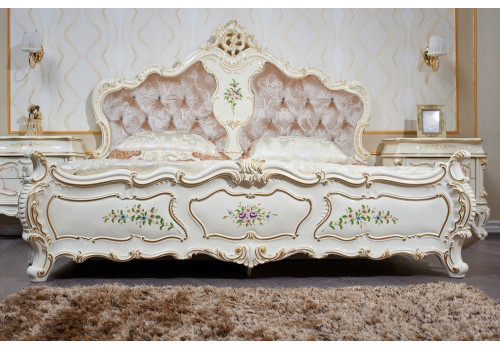 Кровать Шанель крем 180х200