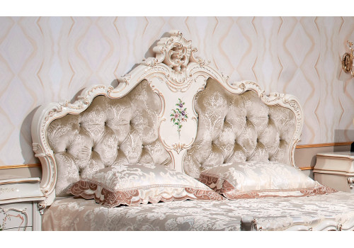 Кровать Шанель крем 180х200