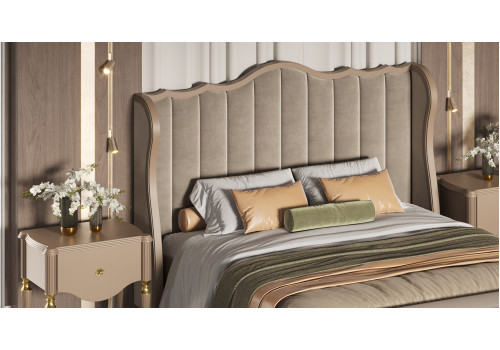 Спальня София бежевый, серо-бежевый 4-ств 1,8м