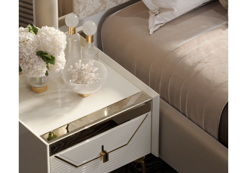 Спальня Стефани крем золото 4-ств 1,8м