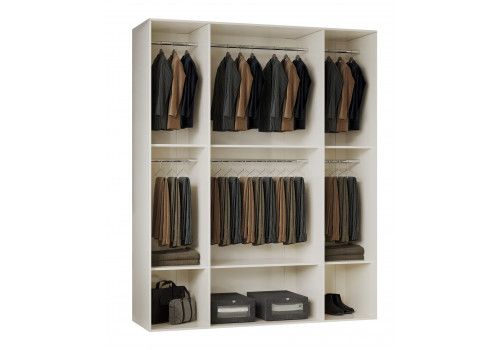 Шкаф Тиффани крем золото 4-ств 