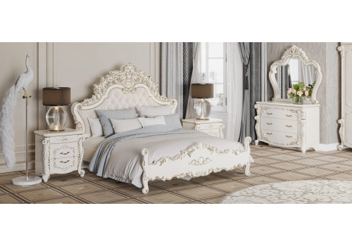 Спальня Венеция Стайл крем 6-ств 1,8м