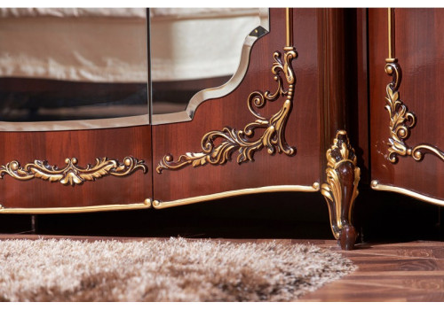 Спальня Венеция темный орех 6-ств 1.8м