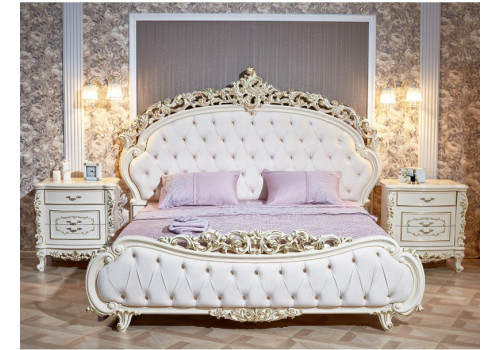 Кровать Версаль крем 180х200