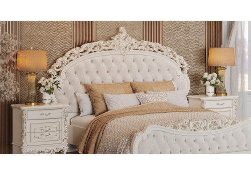 Кровать Версаль крем 180х200