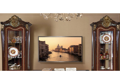 Гостиная ДЖОКОНДА, ТВ группа, орех глянец