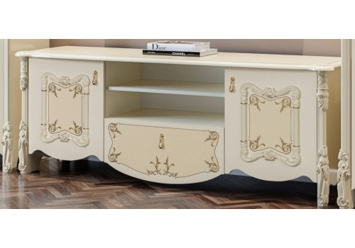 Гостиная РАФАЭЛЛА, ТВ Группа слоновая кость матовый