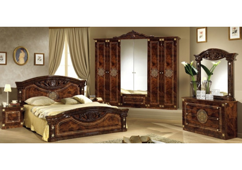 Тумба прикроватная РОМА орех глянец