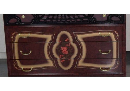 Комплект 3-х дверный  РОЗА Могано глянец