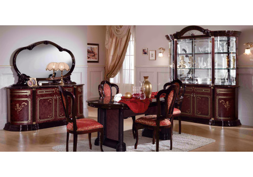 Зеркало в раме РОЗА Могано глянец