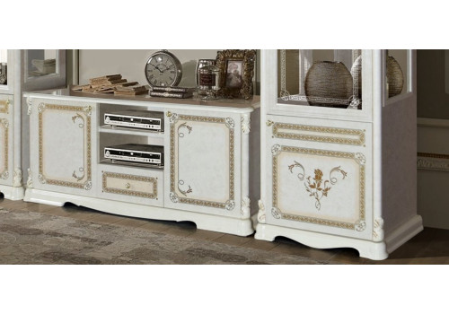 Гостиная РОЗА-ТАЛИЯ  ТВ Группа, беж глянец