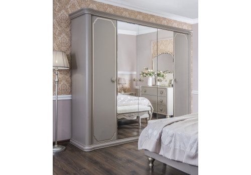 Шкаф Лали серый камень 5-ств