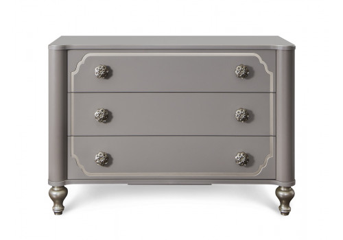 Комод Лали серый камень 3 ящика
