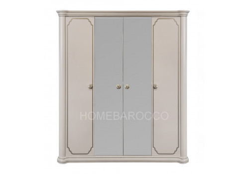 Шкаф Лали бежевый 4-ств