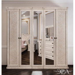 Спальня Афина крем корень 5-ств 1,8м