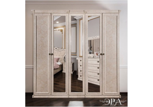 Спальня Афина крем корень 3-ств 1,6м