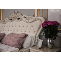 Кровать Афина крем корень 160х200
