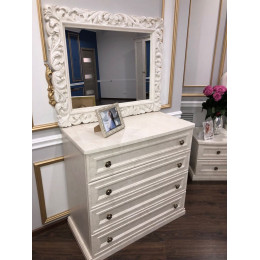 Комод Афина крем корень 4 ящика