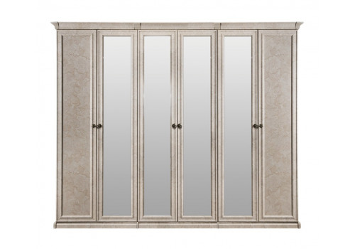 Шкаф Афина крем корень 6-ств