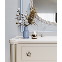 Комод Диана бежевый 6 ящиков