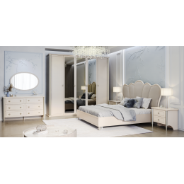 Комод Диана бежевый 6 ящиков