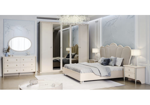 Кровать Диана бежевый 180x200